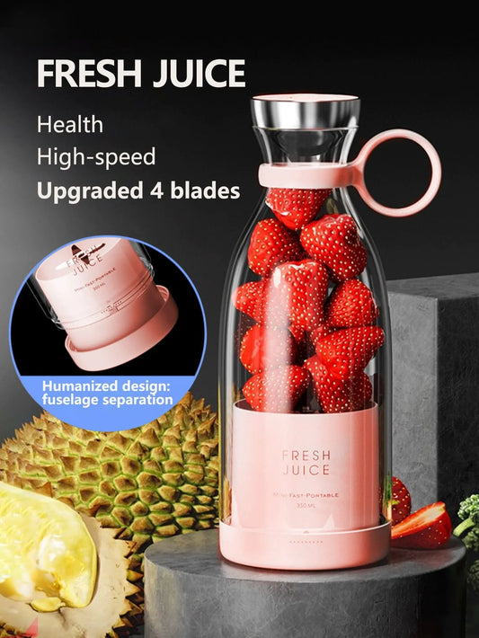 WIRELESS CHARGING Portable Electric SMOOTHIE MAKER
